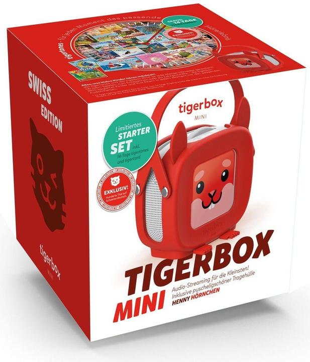 Image du produit Tigermedia Tigerbox MINI Henni Croissant Swiss Edition Rouge (Suisse-allemand)