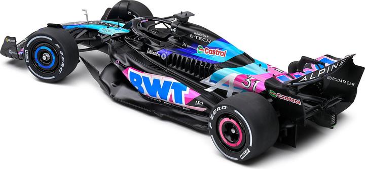 Productafbeelding Solido 1:18 Fiat F595 Abarth 2022 wit