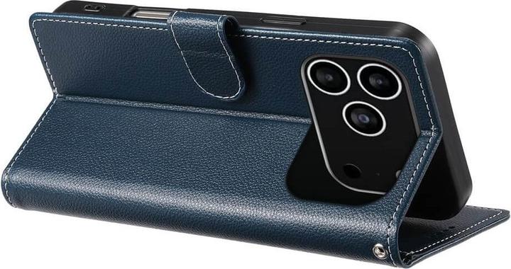 Productafbeelding Cover-Discount Leder Etui Hülle Struktura Design (Apple iPhone 17 Pro)