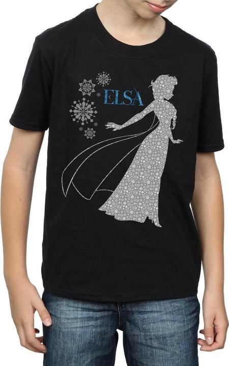 Image du produit Disney - T-shirt FROZEN ELSA CHRISTMAS SILHOUETTE - Garçon (116)