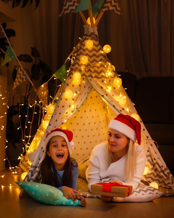 Actual product image Ciskotu Lichterkette mit 20 LED-Lampions, EU-Version (3.80 m)