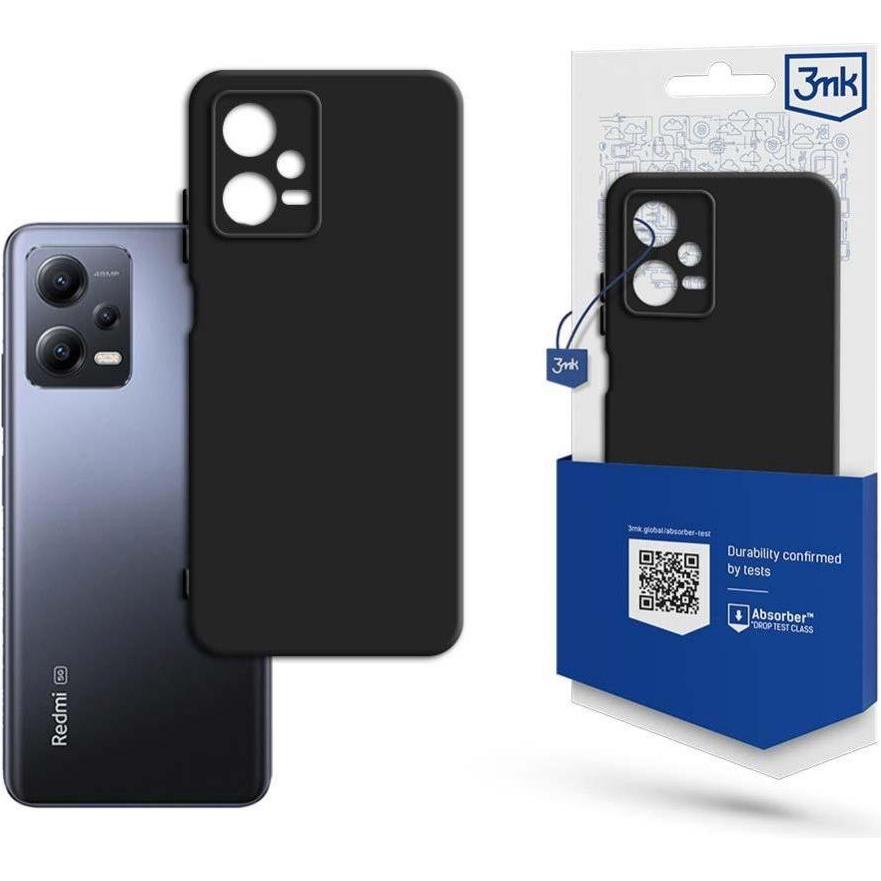 Thumbnail - 3MK Case for Xiaomi Redmi Note 12 Pro+ from the Matt Case series - black (Xiaomi Redmi Note 12 Pro+), Smartphone Hülle, ...