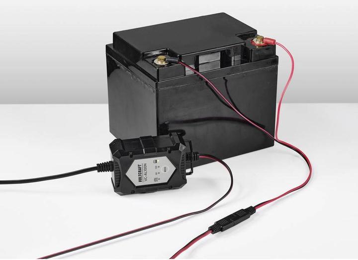 Actual product image Voltcraft VC-AL100N VC-13188600 Automatic charger 6 V, 12V 1A (12V, 6V, 1 A)
