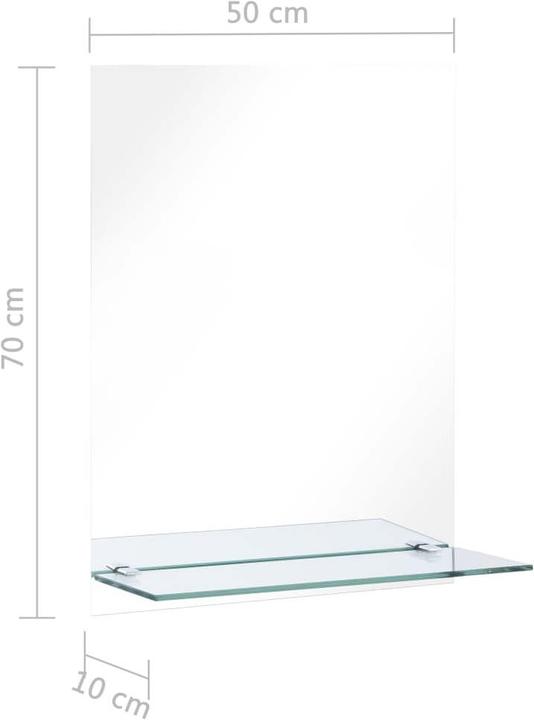 Immagine prodotto vidaXL Wandspiegel (50 x 70 cm)