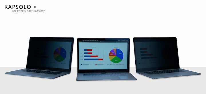 Produktbild Kapsolo 2-wege Blickschutzfolie abnehmbar für HP Elitebook X360 1040 G7 G8 (14", 16 : 9)
