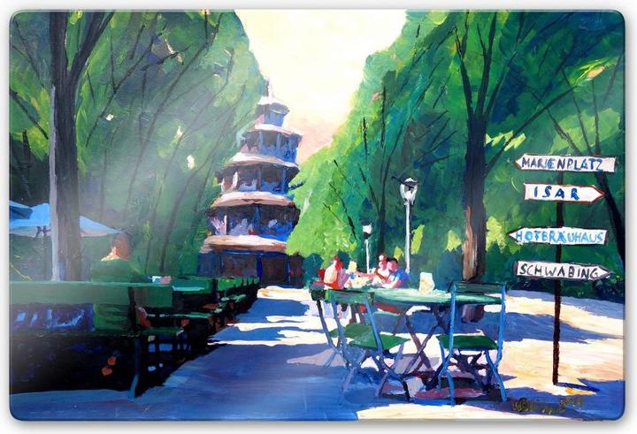 Image du produit Trenddeko Bleichner - Tour chinoise à Munich (60 x 40 cm)