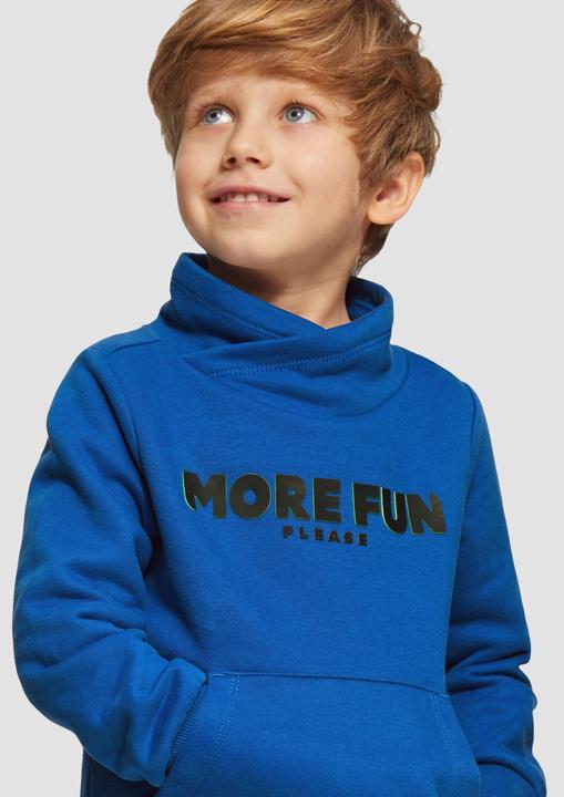 Produktbild S.Oliver Sweatshirt Wärmendes Sweatshirt mit erhabenem Print (104, 110)