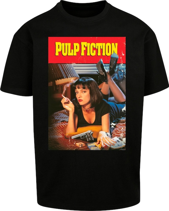 Produktbild Merchcode Pulp Fiction Poster Oversize Tee - 134095 (L)