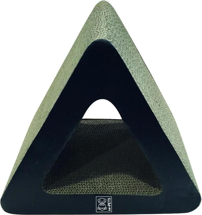 M-Pets Tucson Katzenkratzbrett (31 cm, Schwarz)