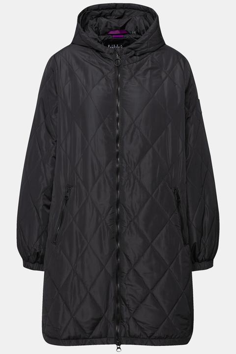 Actual product image Ulla Popken Lightly Quilted Water Repellent Coat