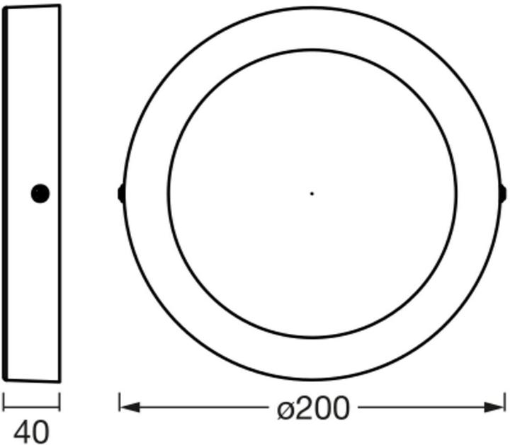 Actual product image Ledvance Smart Surface Downlight (900 lm)