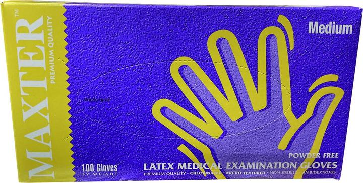 Image du produit NoName Gants en latex non poudrés MAXTER, 100 pcs, M (M)