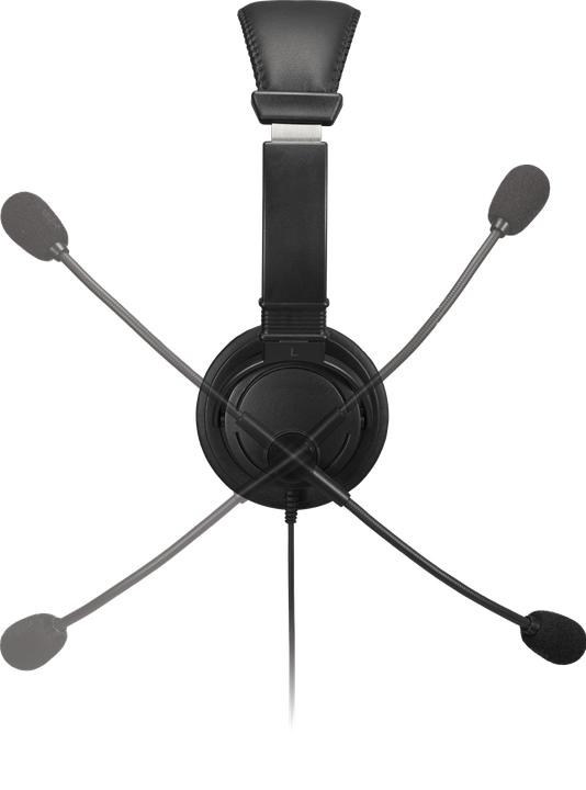Actual product image Kensington Acco/ Hifi Headphones With Mic And Volume Control Buttons (Cable)
