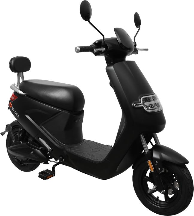 Produktbild Yadea Scooter EM38 schwarz matt (25 km/h, 500 W)