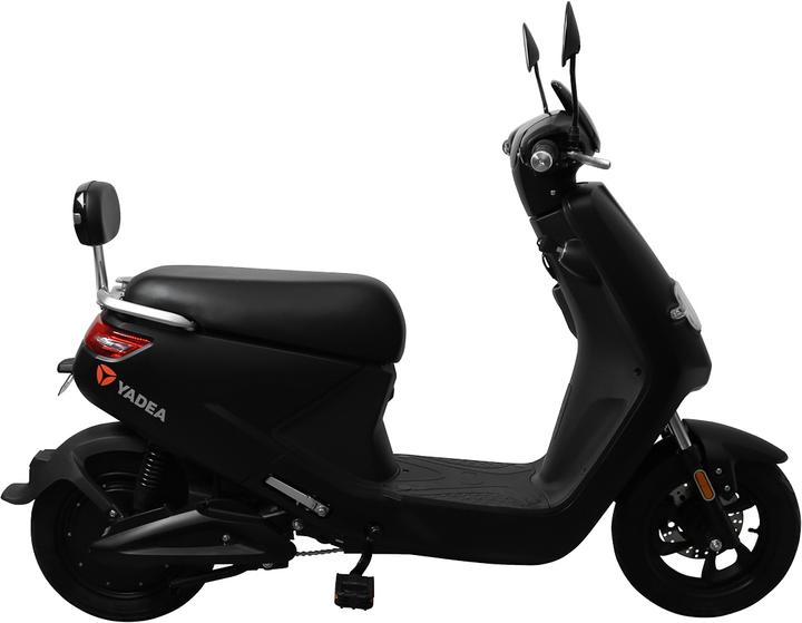 Produktbild Yadea Scooter EM38 schwarz matt (25 km/h, 500 W)