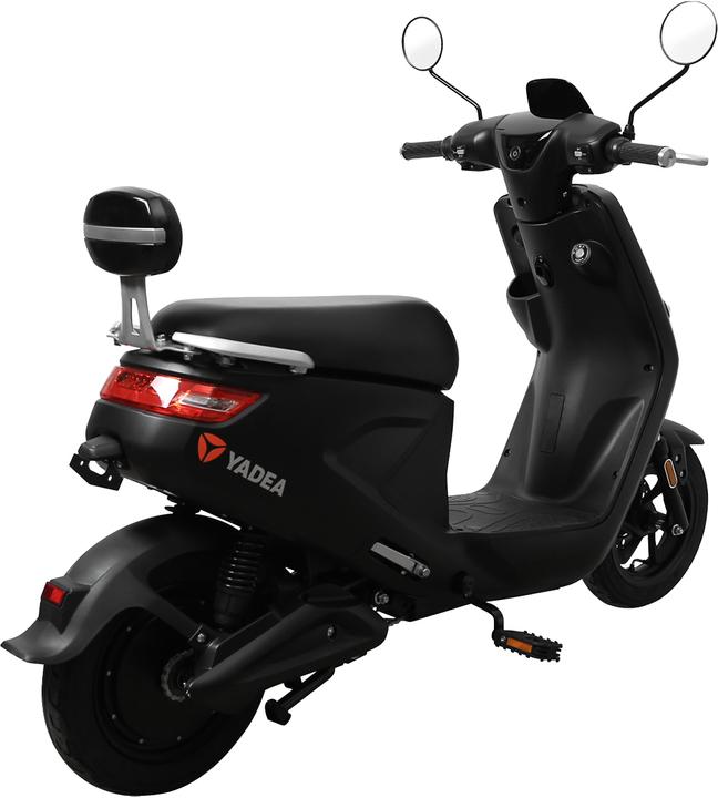 Produktbild Yadea Scooter EM38 schwarz matt (25 km/h, 500 W)