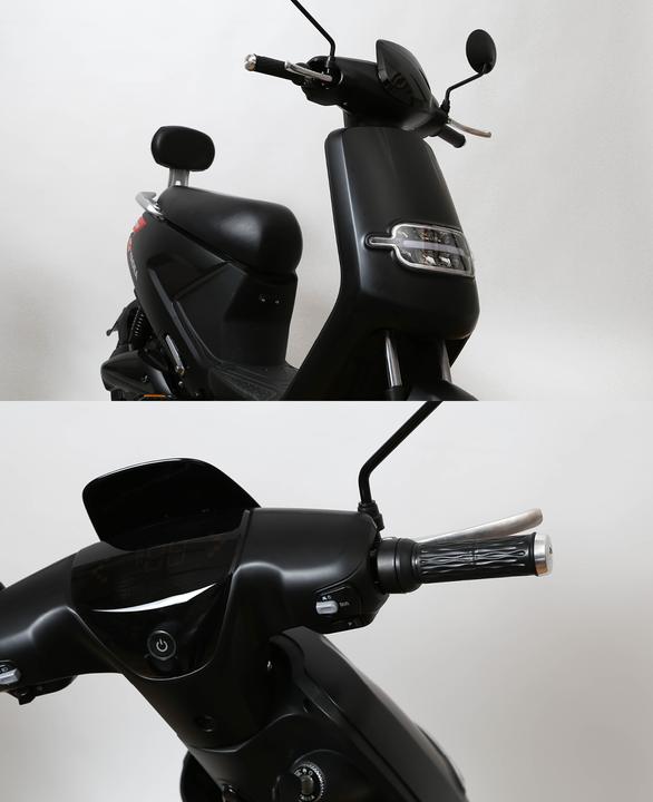 Produktbild Yadea Scooter EM38 schwarz matt (25 km/h, 500 W)