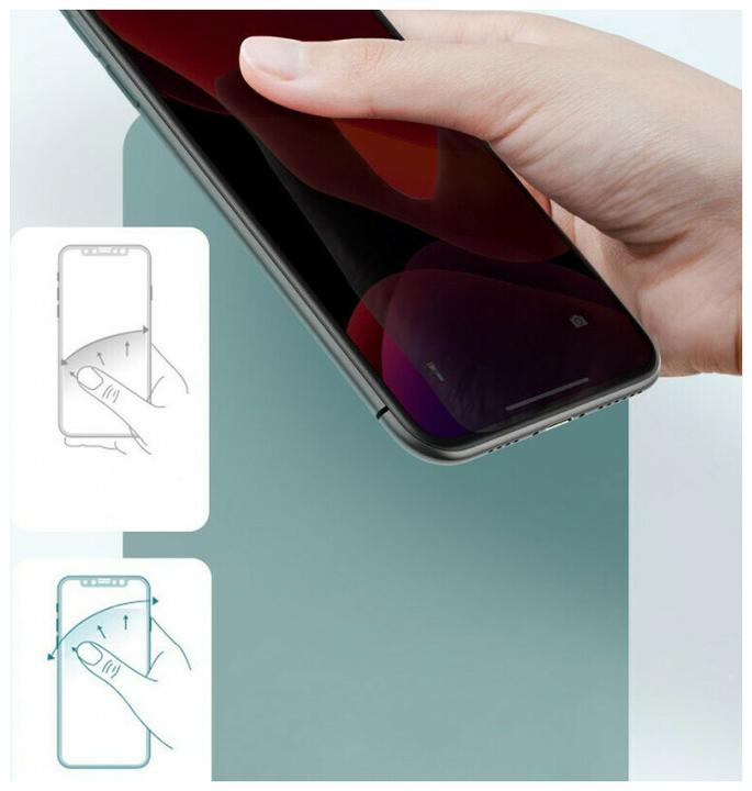 Actual product image Baseus Invisible phone ring holder Silver