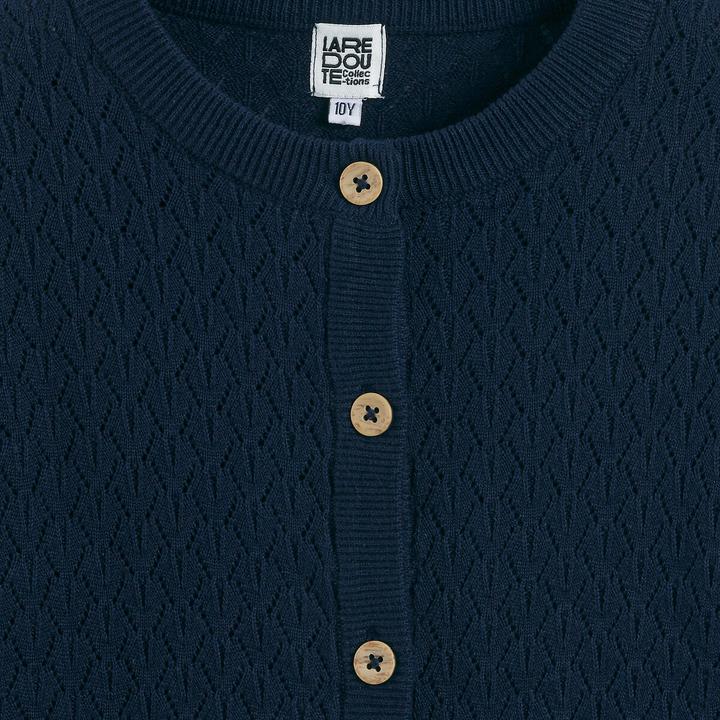 Actual product image La Redoute Collections Cardigan mit rundem Ausschnitt (140)