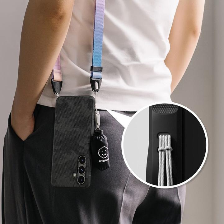 Produktbild Ringke Onyx Case for Samsung Galaxy S25 - Black Camo (Samsung Galaxy S25)