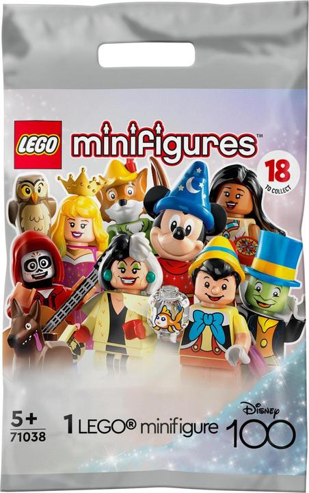 Produktbild LEGO Minifiguren Disney 100 (71038, LEGO Minifiguren)