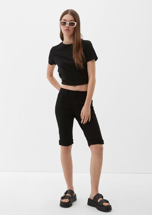 Image du produit s.Oliver Jeans-Hose Slim: Capris aus Denim (34)