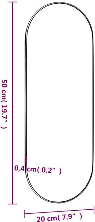 Actual product image vidaXL Chloette (20 x 50 cm)