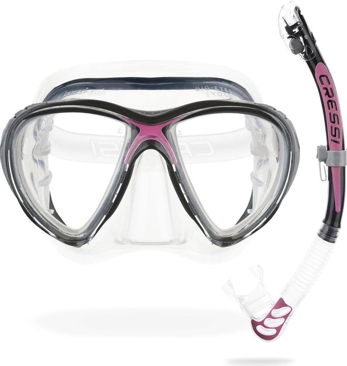 Cressi Big Eyes Evolution + Alpha Ultra Dry