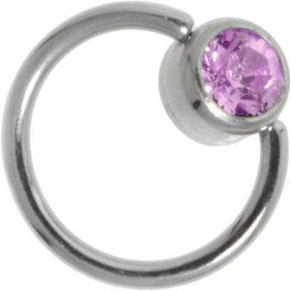 Produktbild Bijouteria Dünne Piercings (Chirurgenstahl 316L, Kristall)