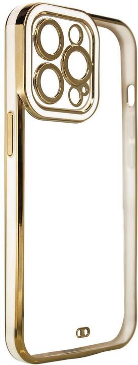 Image du produit Hurtel Fashion Case Case pour Samsung Galaxy A13 5G Gold Frame Gel Cover White (Samsung Galaxy A13 5G)