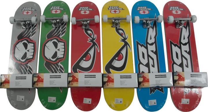 Actual product image No Fear Skateboard 78,7x20,3cm WD 6as (30.98")