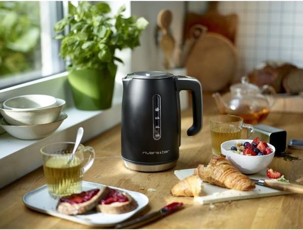 Produktbild Riviera & Bar riviera&bar LILA Wasserkocher Stainless Steel 1L Black (1 l)