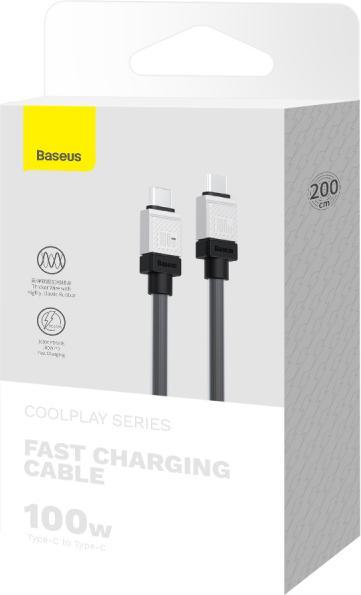 Produktbild Baseus USB C — USB C (2 m, USB 3.2 Gen 1, 100 W)