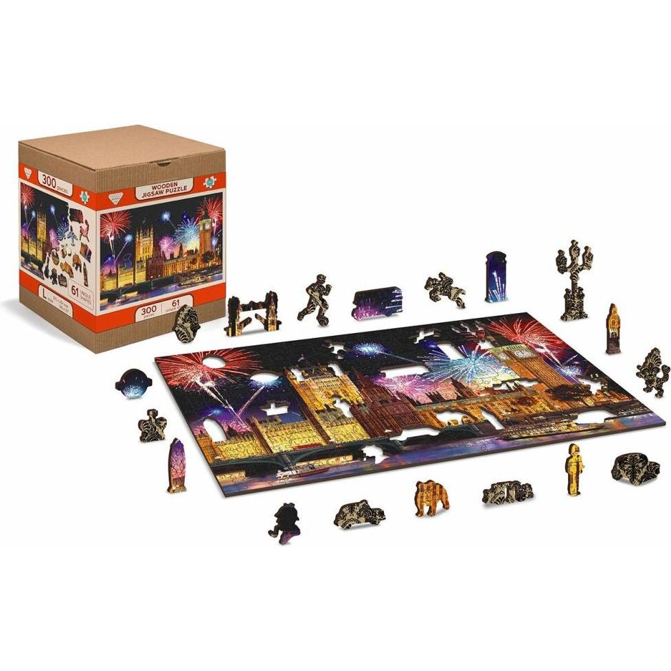 WoodenCity London By Night M (150 Teile)