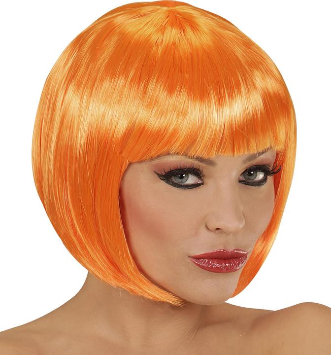 Image du produit Widmann Perruque Bob orange