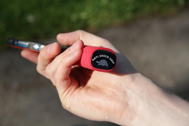 Actual product image Schildkröt Donic-Schildkröt 734403 - Sensation 700 table tennis bat, ASG Anti Shock Grip, Black, One Size