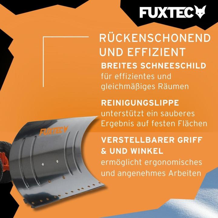 Produktbild Fuxtec Schneeschaufel mit Räder