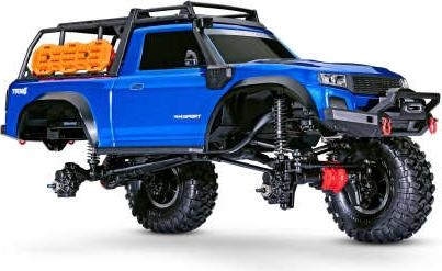Actual product image Traxxas Trx-4 Sport High Trail M-Blue 1/10 4wd Scale-Crawler Rtr Brushed, Without Battery And Charger (RTR Ready-to-Run)