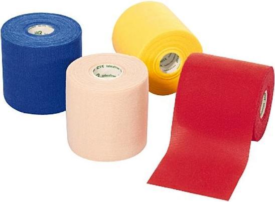 Actual product image Lohmann & Rauscher latex free cohesive fixation bandage blue