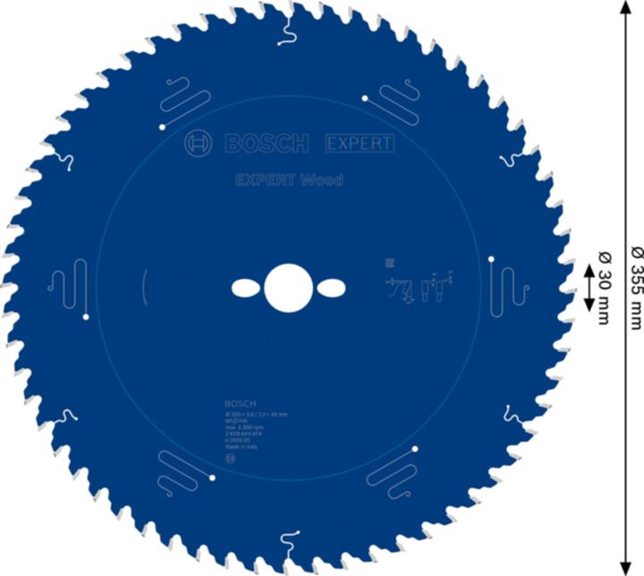 Actual product image Bosch Professional Zubehör Circular saw blade Expert for Wood, 350 x 30 x 3.5 mm, 30