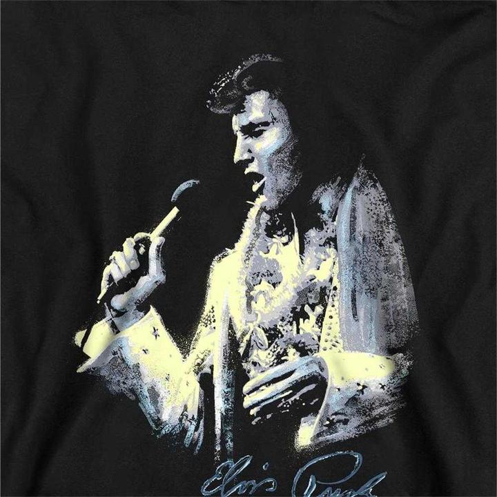 Image du produit Elvis - Sweat à capuche PAINTED KING - Enfant (152, 158)