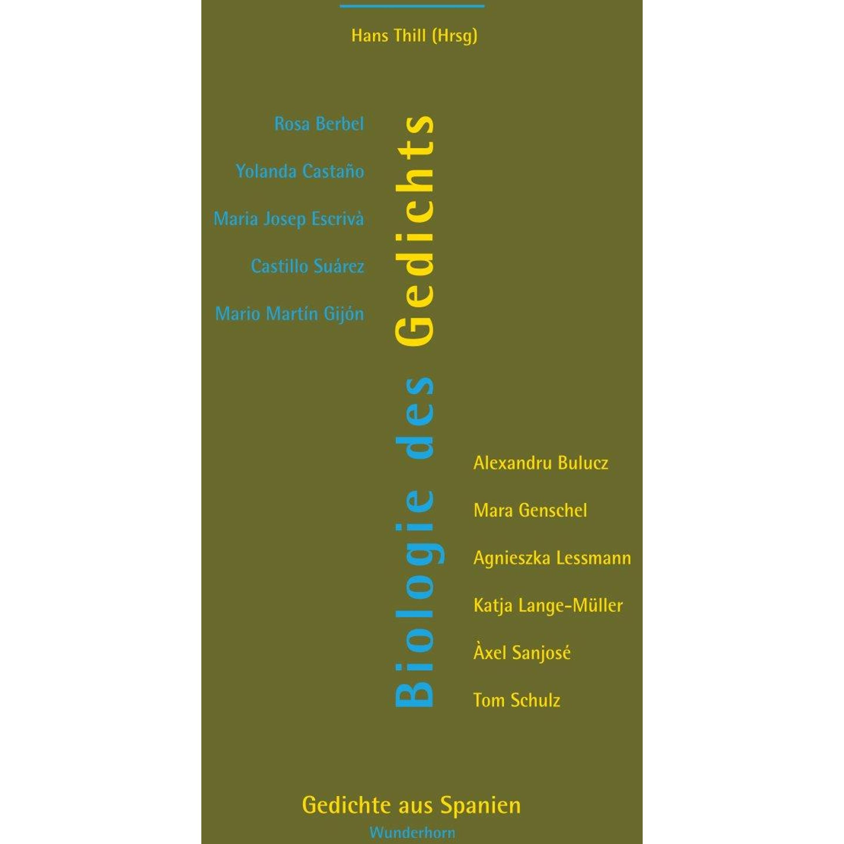 Thumbnail - Biologie des Gedichts, Belletristik von Hans Thill