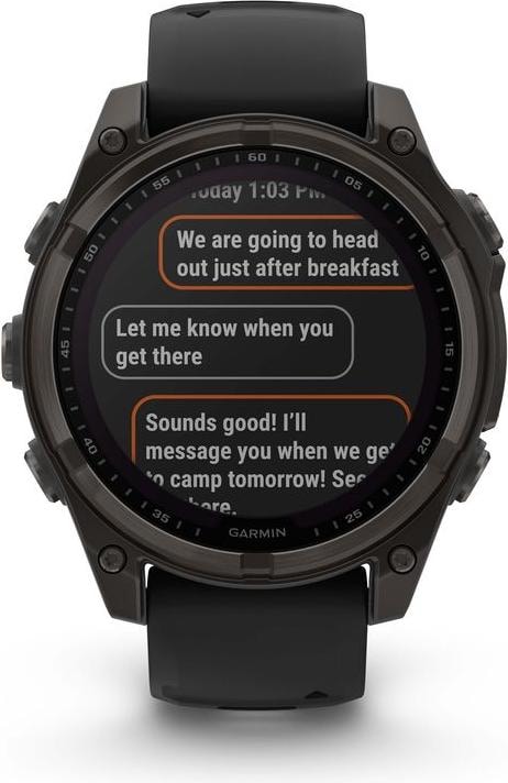 Produktbild Garmin Fenix 8 Solar Sapphire Titan (47 mm)
