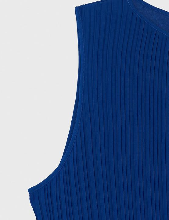 Produktbild Samoon Kleid Langarm kurz Ärmelloses Plisseekleid (44)