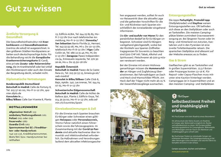 Immagine prodotto Camper Guide Nordspanien: Atlantikküste & Pyrenäen (Tedesco, Jan Marot, 2022)