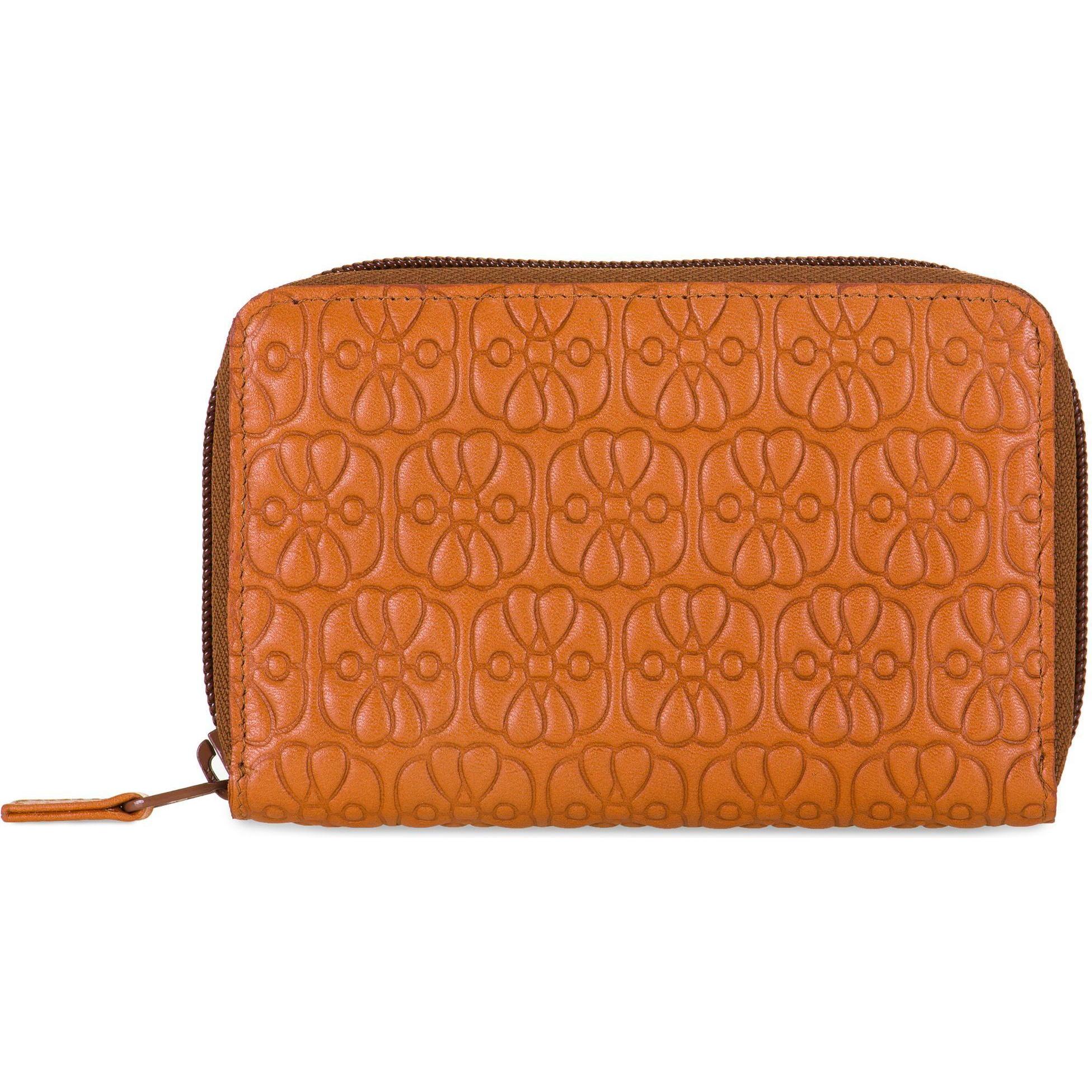 Mywalit, Damen, Portemonnaie, Geldbörse Leder 14 cm, Braun