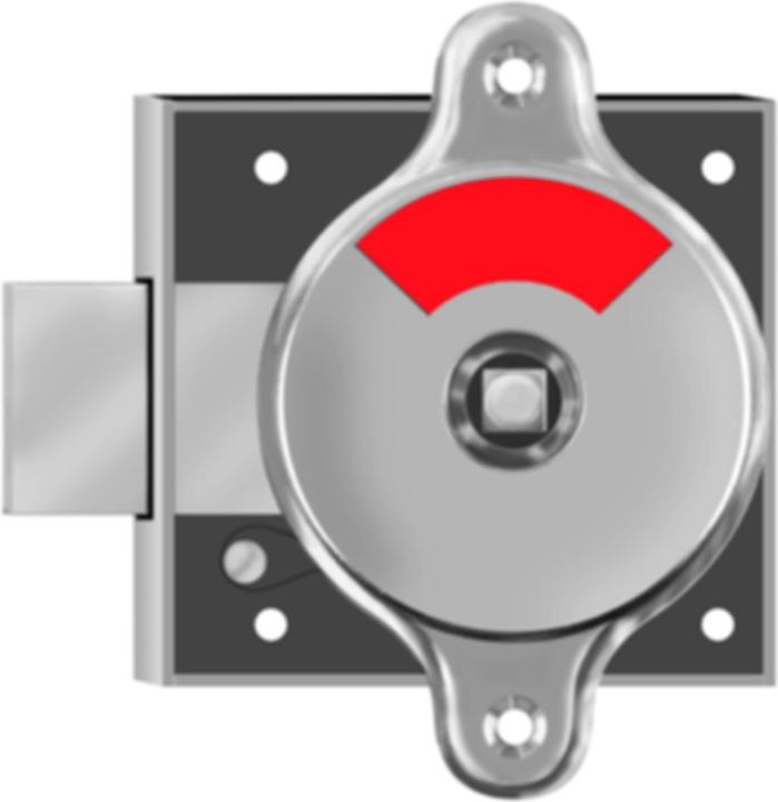 Image du produit Schänis Verrou de porte WC en applique 2203