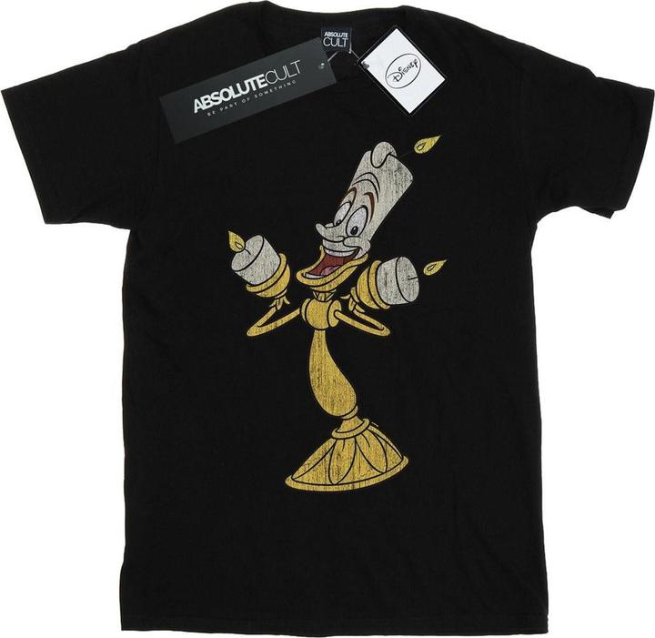 Produktbild Disney Beauty And The Beast Lumiere Distressed TShirt (5XL)