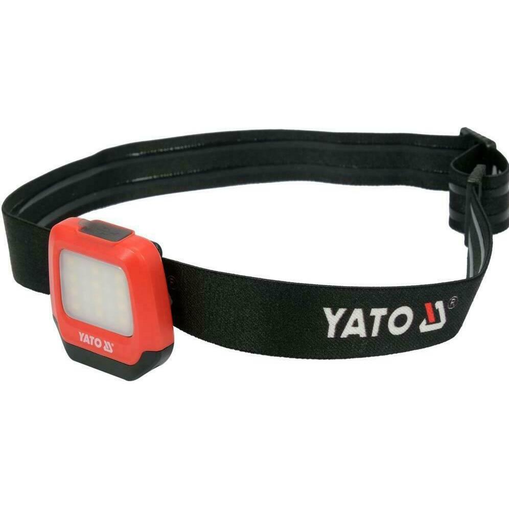 Yato, Taschenlampe, Latarka Czołowa Na Czapkę Z Daszkiem 200lm (13 cm)