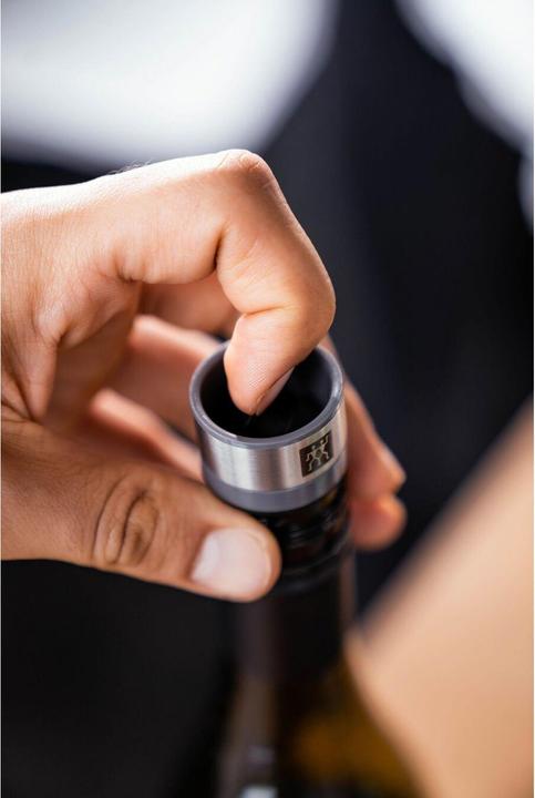 Immagine prodotto Zwilling Tappo per vino sottovuoto, 3x3x4 cm, grigio (Chiusura per il vino)